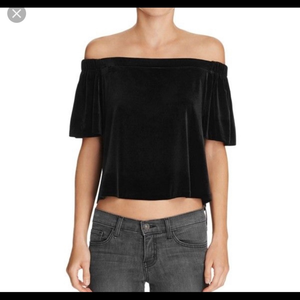 Aqua off shoulder top